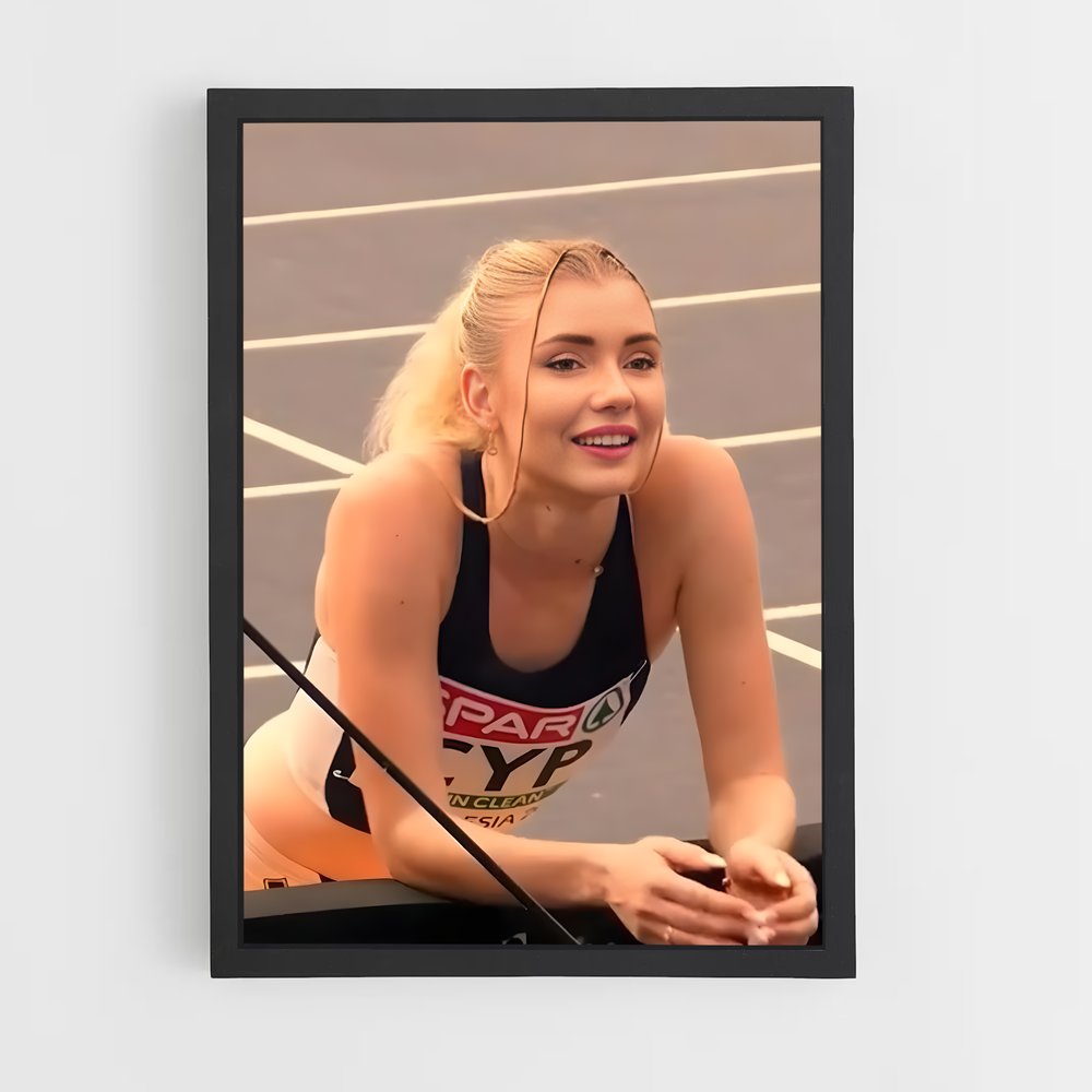 Poster Saut de Beauté – affiche Athlétisme (vue 2)